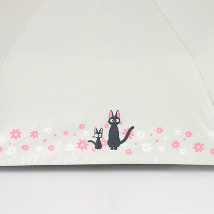 Official Ghibli Kiki White Folding Umbrella • Kikis Delivery Service Decorative Accessory with Jiji - Kamaji Market