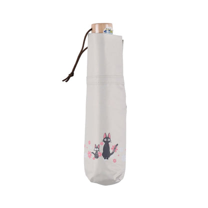 Official Ghibli Kiki White Folding Umbrella • Kikis Delivery Service Decorative Accessory with Jiji - Kamaji Market