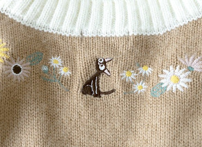 Official Ghibli Kikis Delivery Service Cardigan • Sweater/Pullover/Jumper with Jiji - Kamaji Market