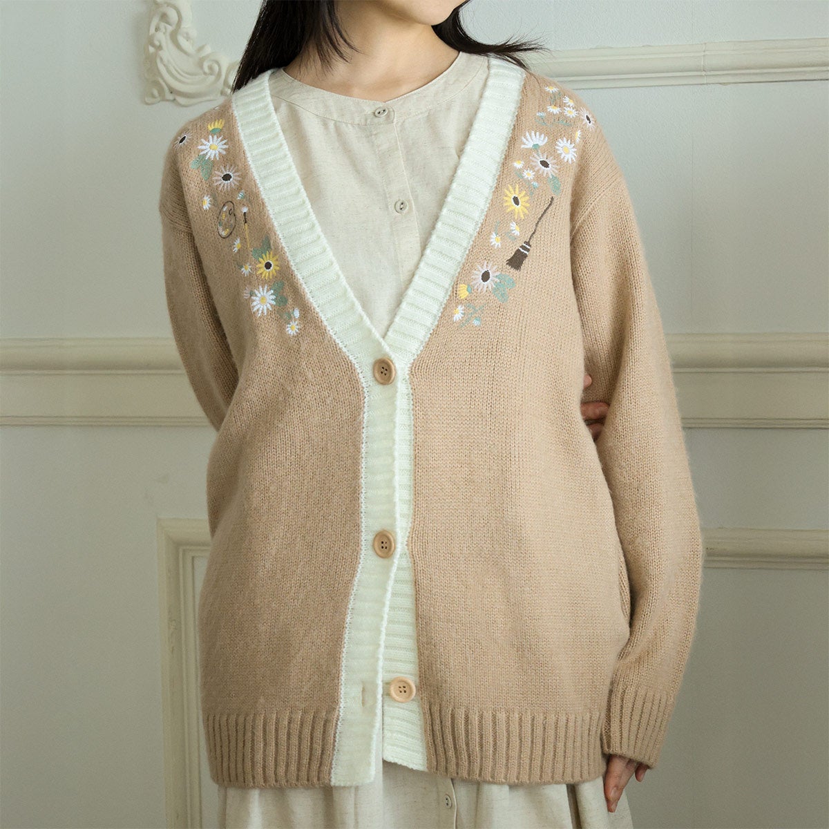Official Ghibli Kikis Delivery Service Cardigan • Sweater/Pullover/Jumper with Jiji - Kamaji Market