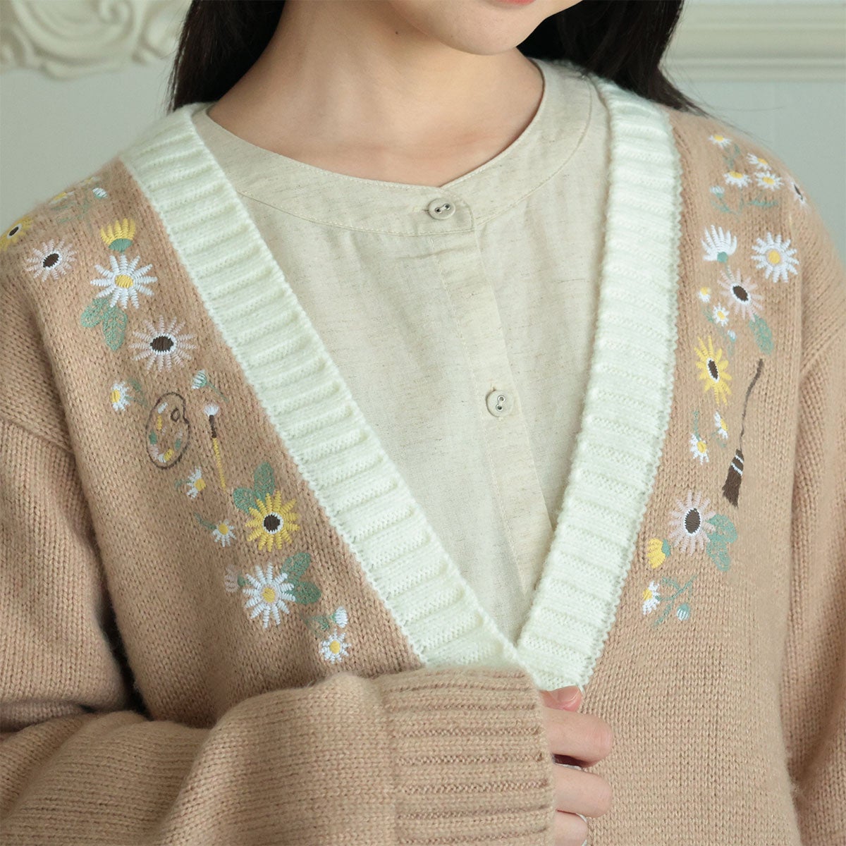 Official Ghibli Kikis Delivery Service Cardigan • Sweater/Pullover/Jumper with Jiji - Kamaji Market