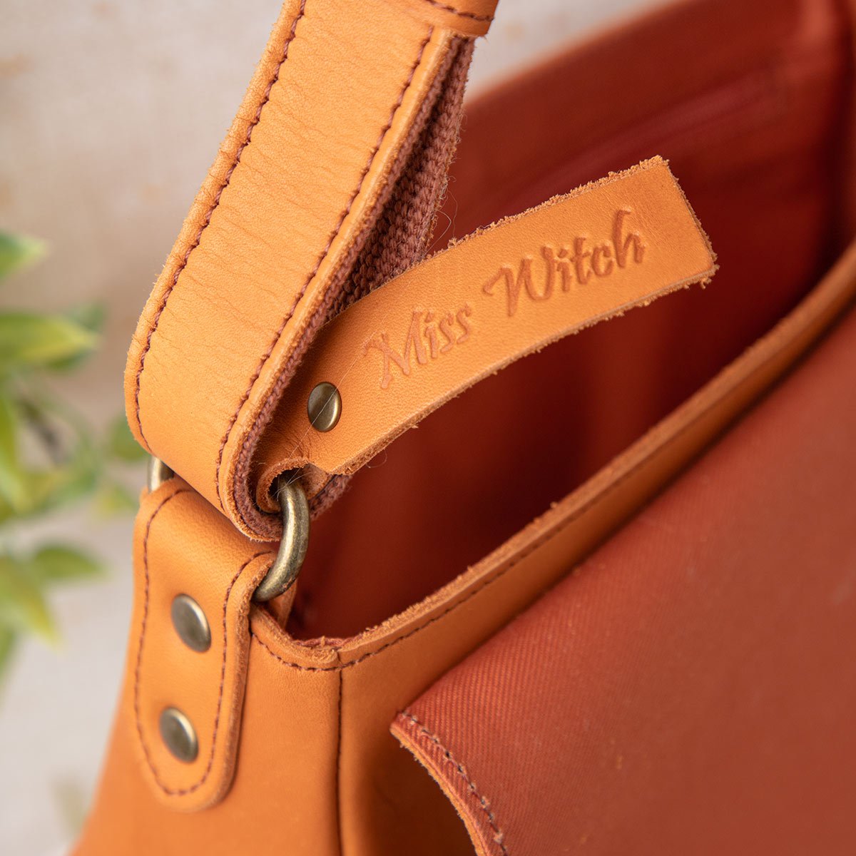 Official Ghibli Kikis Delivery Service Genuine Leather Shoulder Bag/Clutch • Made in Japan - Kamaji Market