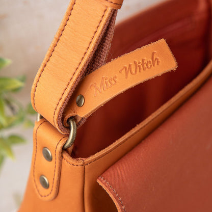 Official Ghibli Kikis Delivery Service Genuine Leather Shoulder Bag/Clutch • Made in Japan - Kamaji Market