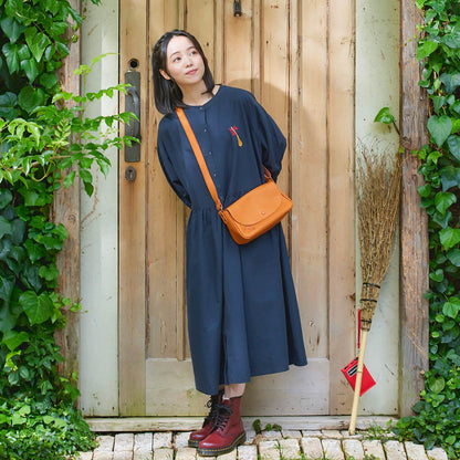 Official Ghibli Kikis Delivery Service Genuine Leather Shoulder Bag/Clutch • Made in Japan - Kamaji Market