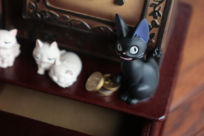 Official Ghibli Kikis Delivery Service Music Box/Figure/Jewelry Holder • Jiji's Shop Home Decor Diorama - Kamaji Market