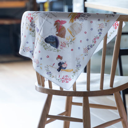 Official Ghibli Kikis Delivery Service Neckerchief/Handkerchief • Tapestry/Interior Decor with Jiji - Kamaji Market