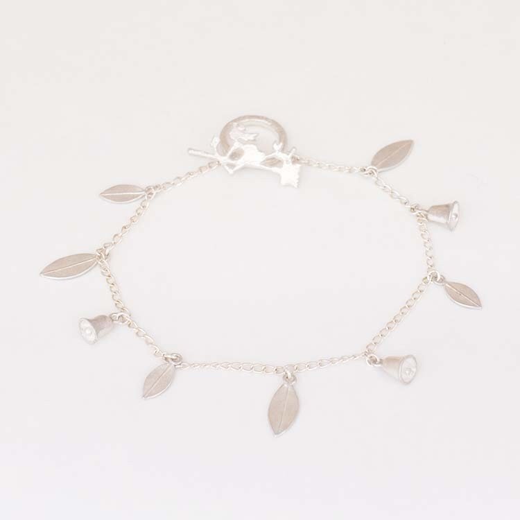 Official Ghibli Kikis Delivery Service Silver Bracelet • Japanese Handmade Jewelry • Ghibli Museum Exclusive - Kamaji Market