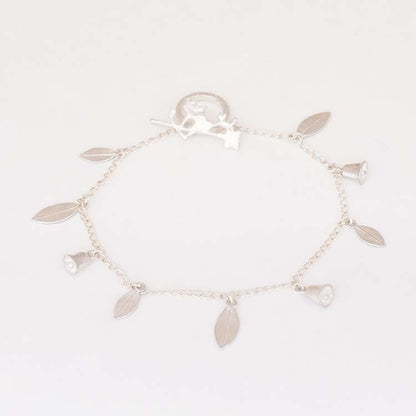 Official Ghibli Kikis Delivery Service Silver Bracelet • Japanese Handmade Jewelry • Ghibli Museum Exclusive - Kamaji Market