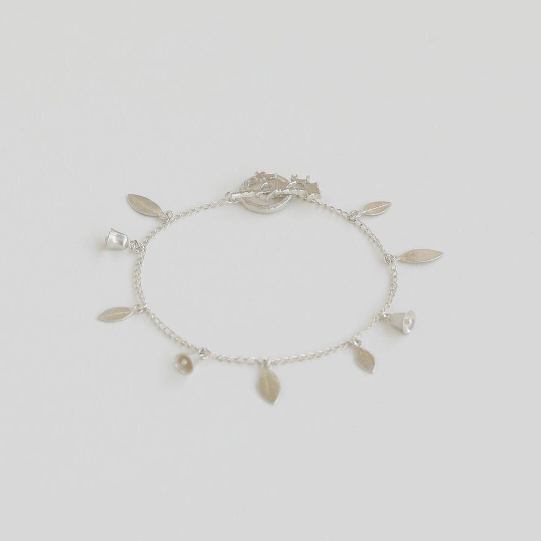 Official Ghibli Kikis Delivery Service Silver Bracelet • Japanese Handmade Jewelry • Ghibli Museum Exclusive - Kamaji Market