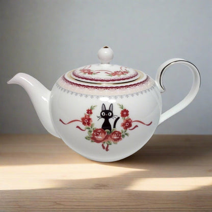 Official Ghibli Kikis Delivery Service Teapot • Noritake Porcelain Tableware with Jiji - Kamaji Market