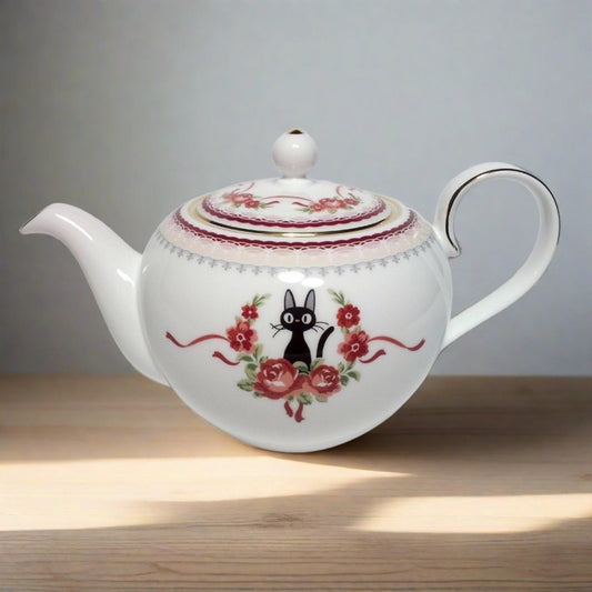 Official Ghibli Kikis Delivery Service Teapot • Noritake Porcelain Tableware with Jiji - Kamaji Market