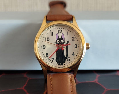 Official Ghibli Kikis Delivery Service Wrist Watch • ALBA Seiko Japanese Watches with Jiji Cat - Kamaji Market