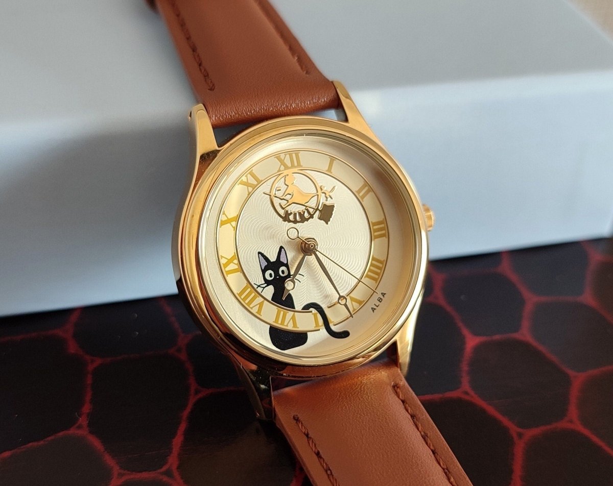 Official Ghibli Kikis Delivery Service Wrist Watch • Japanese Anime Watches with Jiji • ALBA Seiko - Kamaji Market