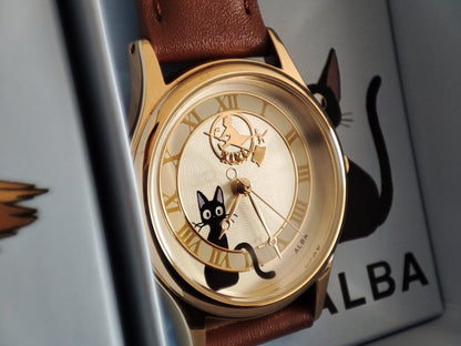 Official Ghibli Kikis Delivery Service Wrist Watch • Japanese Anime Watches with Jiji • ALBA Seiko - Kamaji Market