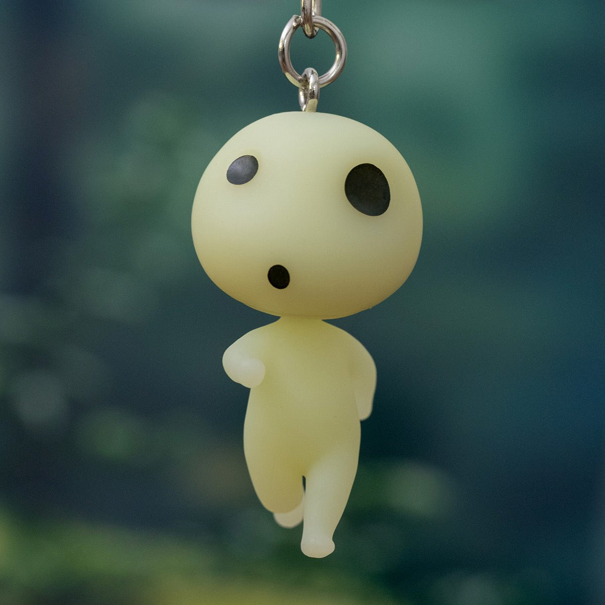 Official Ghibli Kodama Keychain/Charm • Princess Mononoke Bag Decor/Pendant/Strap - Kamaji Market