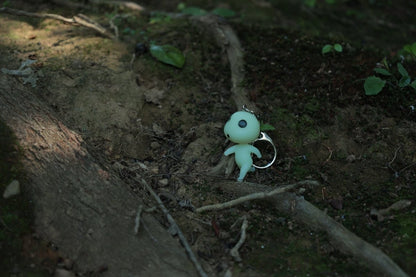 Official Ghibli Kodama Keychain/Charm • Princess Mononoke Bag Decor/Pendant/Strap - Kamaji Market