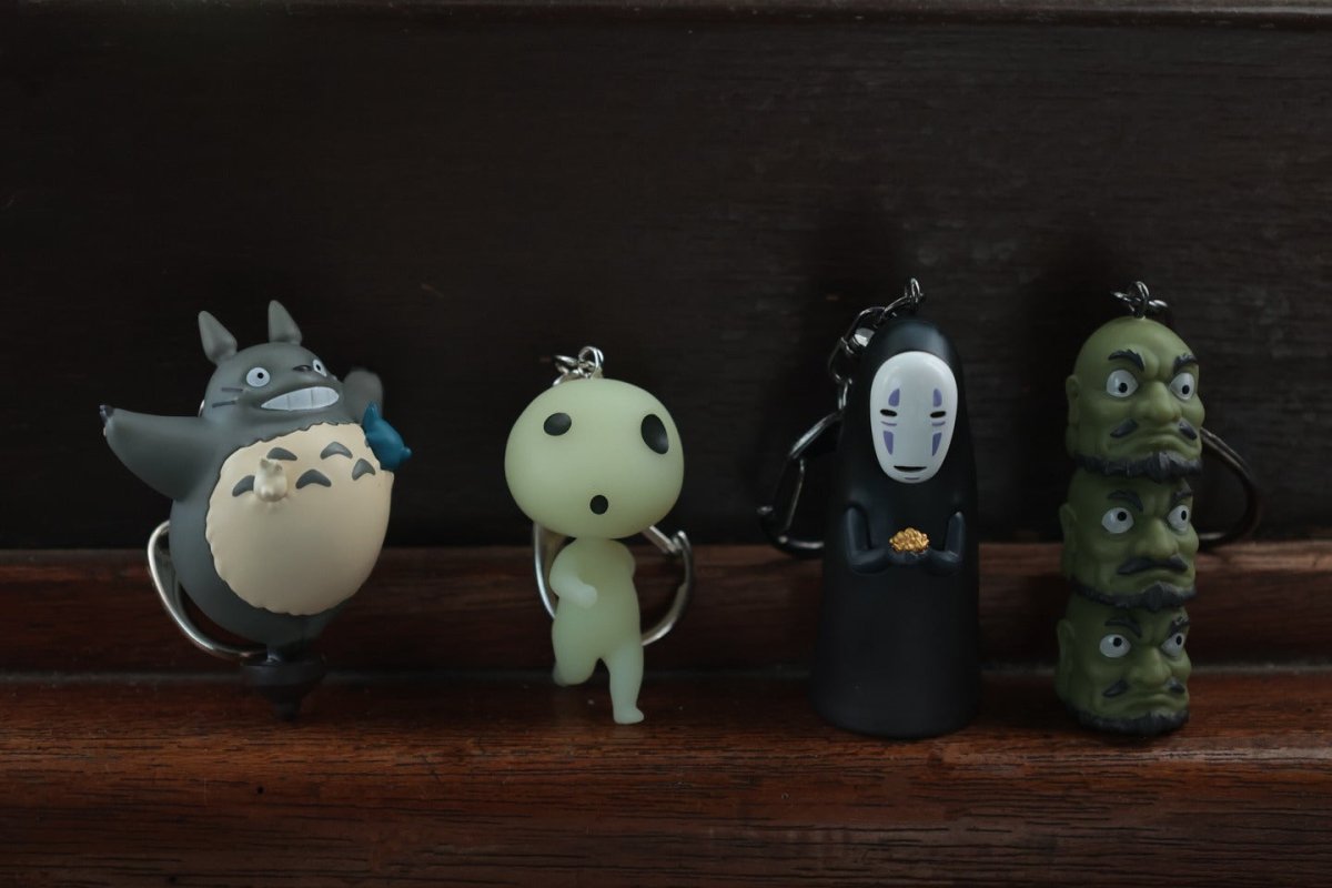Official Ghibli Totoro Keychain/Charm • My Neighbor Totoro Bag