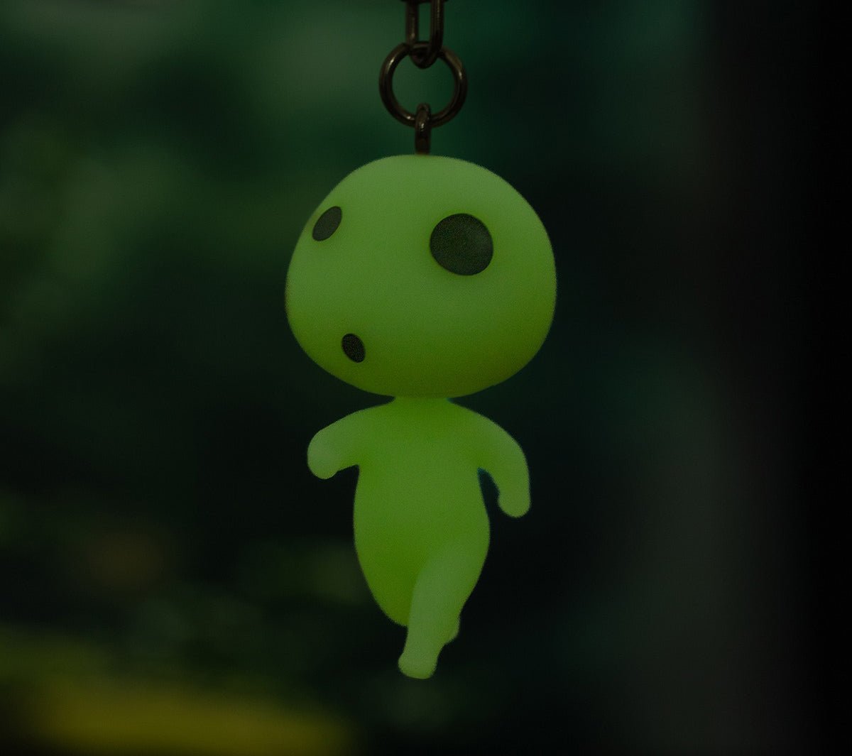 Official Ghibli Kodama Keychain/Charm • Princess Mononoke Bag Decor/Pendant/Strap - Kamaji Market