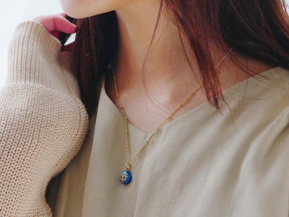 Official Ghibli Laputa Necklace • Laputa Castle in the Sky Pendant with Chain • Japanese Handmade Jewelry • Robot Soldier - Kamaji Market