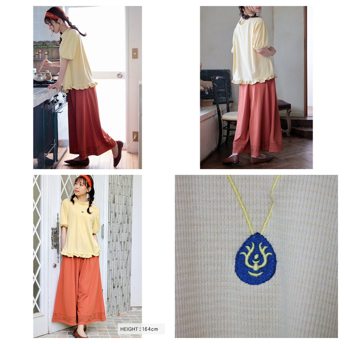 Official Ghibli Laputa Pants & Blouse • Castle in the Sky Costume/Top-Bottom/Jumpsuit/Clothes/Outfit • Donguri Closet - Kamaji Market