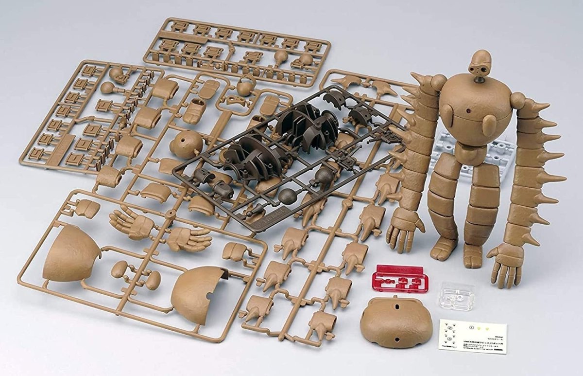 Official Ghibli Laputa Robot Soldier Model Kit Mold/Miniature Set • Castle in the Sky Figurine/Home Decor/Diorama - Kamaji Market