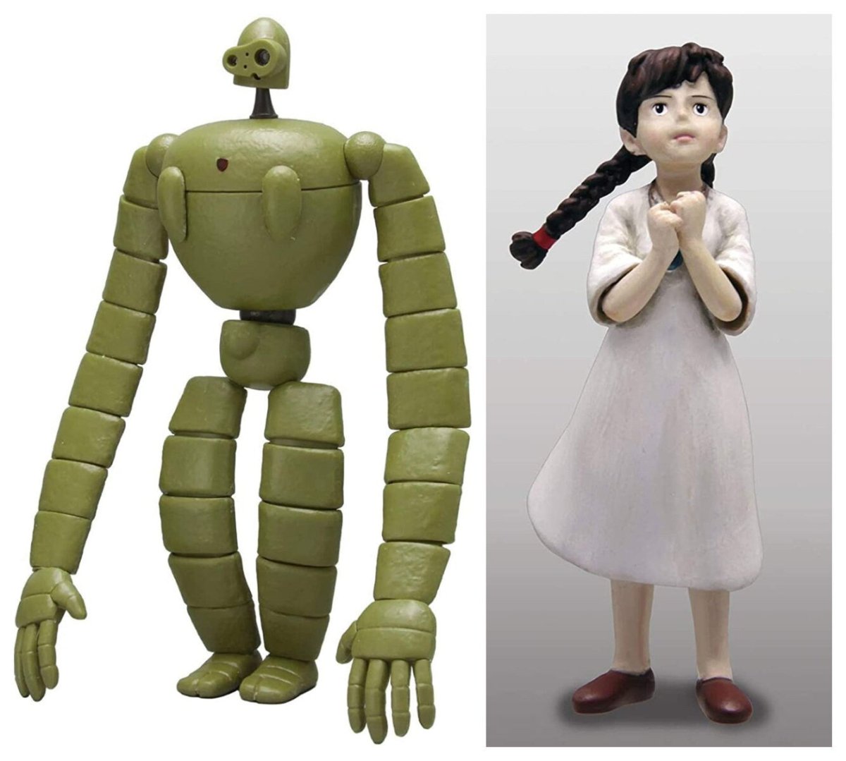 Official Ghibli Laputa Robot Soldier Model Kit Mold/Miniature Set • Castle in the Sky Figurine/Home Decor/Diorama - Kamaji Market