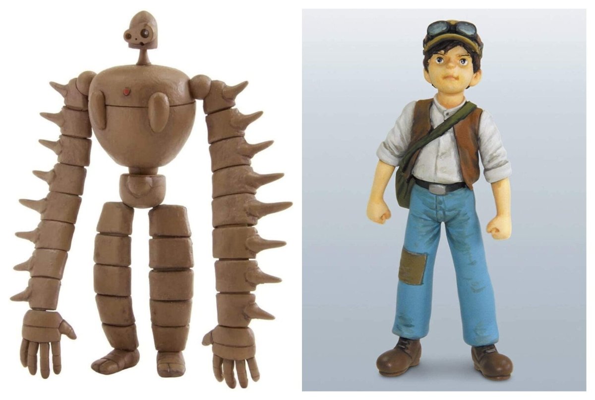 Official Ghibli Laputa Robot Soldier Model Kit Mold/Miniature Set • Castle in the Sky Figurine/Home Decor/Diorama - Kamaji Market