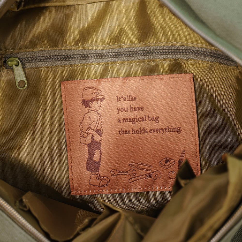 Official Ghibli Laputa Shoulder Bag • Castle in the Sky Crossbody Bag/Pochette/Holdall/Sack/Hobo • Robot Soldier Anime - Kamaji Market