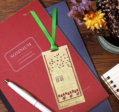 Official Ghibli Metal Bookmark • Totoro, Spirited Away, Howls Moving Castle Book Marker/Ribbon • Japanese Stationery - Kamaji Market