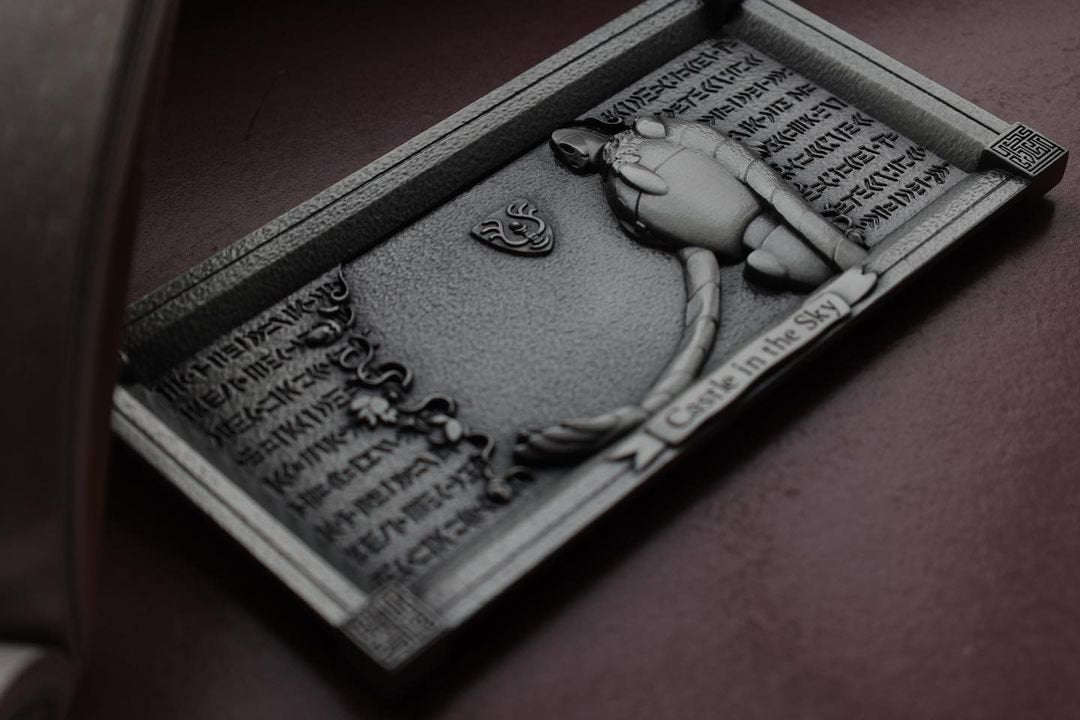 Official Ghibli Metallic Jewelry Tray • Laputa, Porco Rosso Accessory Holder/Home Decor/Interior Diorama - Kamaji Market