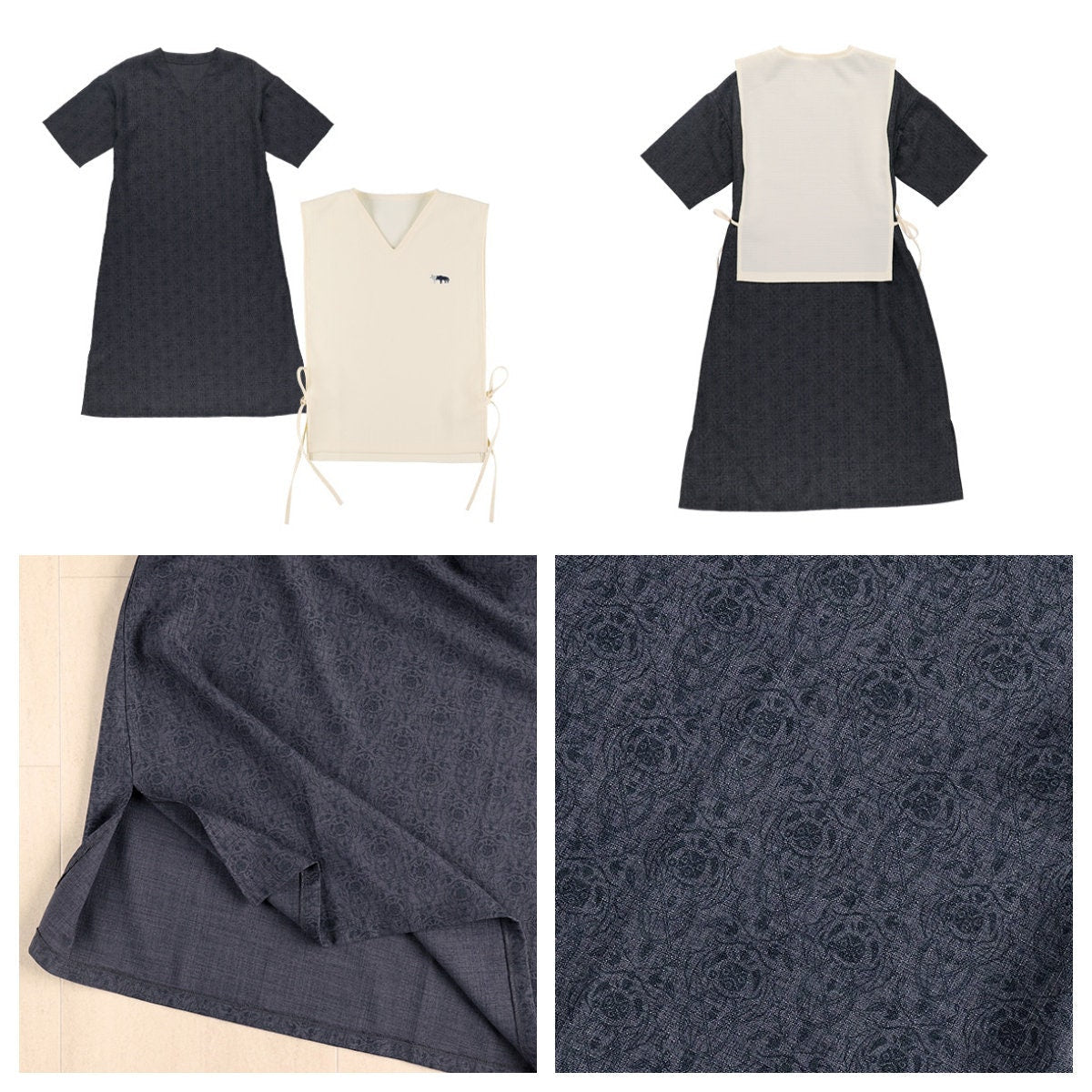 Official Ghibli Mononoke Dress & Top • Donguri Closet Clothes/Frock/Robe/Outfit/Wear/Vest/Poncho • San Anime - Kamaji Market