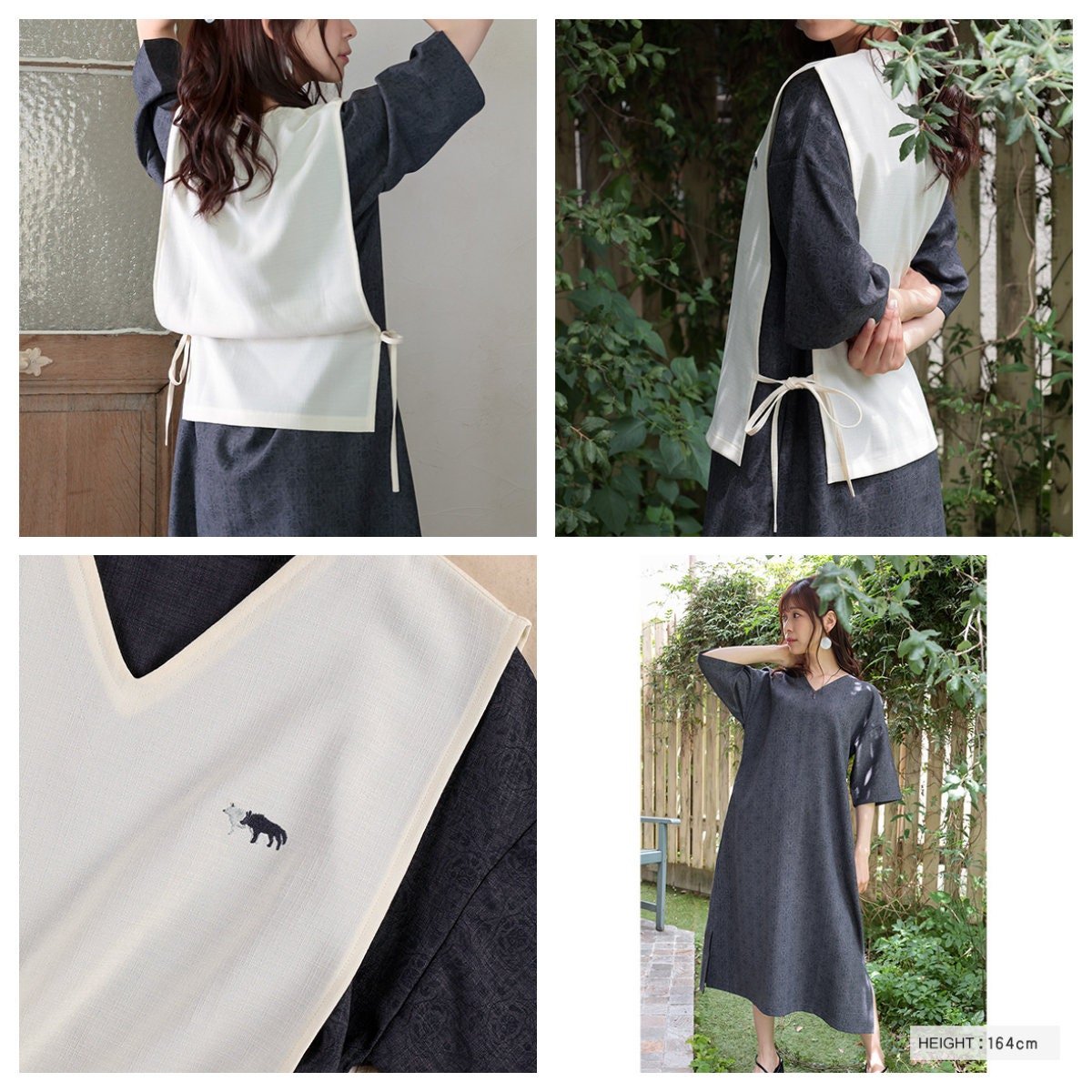 Official Ghibli Mononoke Dress & Top • Donguri Closet Clothes/Frock/Robe/Outfit/Wear/Vest/Poncho • San Anime - Kamaji Market