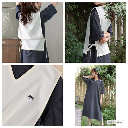 Official Ghibli Mononoke Dress & Top • Donguri Closet Clothes/Frock/Robe/Outfit/Wear/Vest/Poncho • San Anime - Kamaji Market