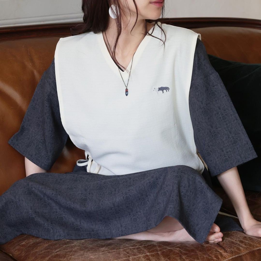 Official Ghibli Mononoke Dress & Top • Donguri Closet Clothes/Frock/Robe/Outfit/Wear/Vest/Poncho • San Anime - Kamaji Market