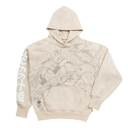 Official Ghibli Mononoke Hoodie • Princess Mononoke Sweater/Jumper/Kangaroo Jacket/Clothes/Hooded Sweatshirt/Outfit/Top - Kamaji Market