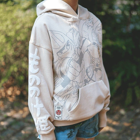 Official Ghibli Mononoke Hoodie • Princess Mononoke Sweater/Jumper/Kangaroo Jacket/Clothes/Hooded Sweatshirt/Outfit/Top - Kamaji Market