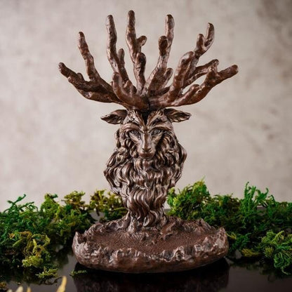 Official Ghibli Mononoke Jewelry Tray/Holder • Shishi God Figure/Home Decor/Interior Diorama - Kamaji Market