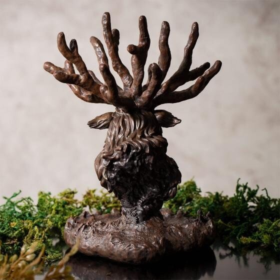 Official Ghibli Mononoke Jewelry Tray/Holder • Shishi God Figure/Home Decor/Interior Diorama - Kamaji Market