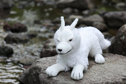 Official Ghibli Mononoke Plush Toy • Moro Wolf Stuffed Animal/Figure/Home Decor - Kamaji Market