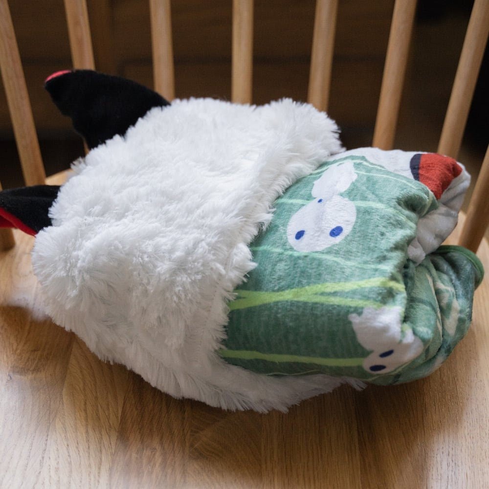 Official Ghibli Mononoke Warm Blanket/Cushion/Home Decor • Princess Mononoke Throw/Pillow/Replica/Interior Decoration - Kamaji Market