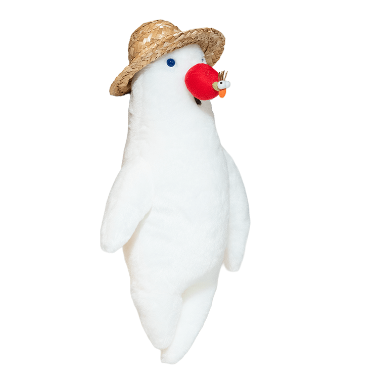 Official Ghibli "Mr. Dough and the Egg Princess" Plush Toy • Hayao Miyazaki Short Anime • Ghibli Museum Exclusive - Kamaji Market