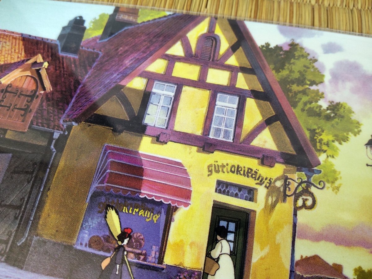 Official Ghibli Museum Art Postcard • Kikis Delivery Service Jiji Gigi Message card/Writing letter • Studio Ghibli Painting Gift - Kamaji Market