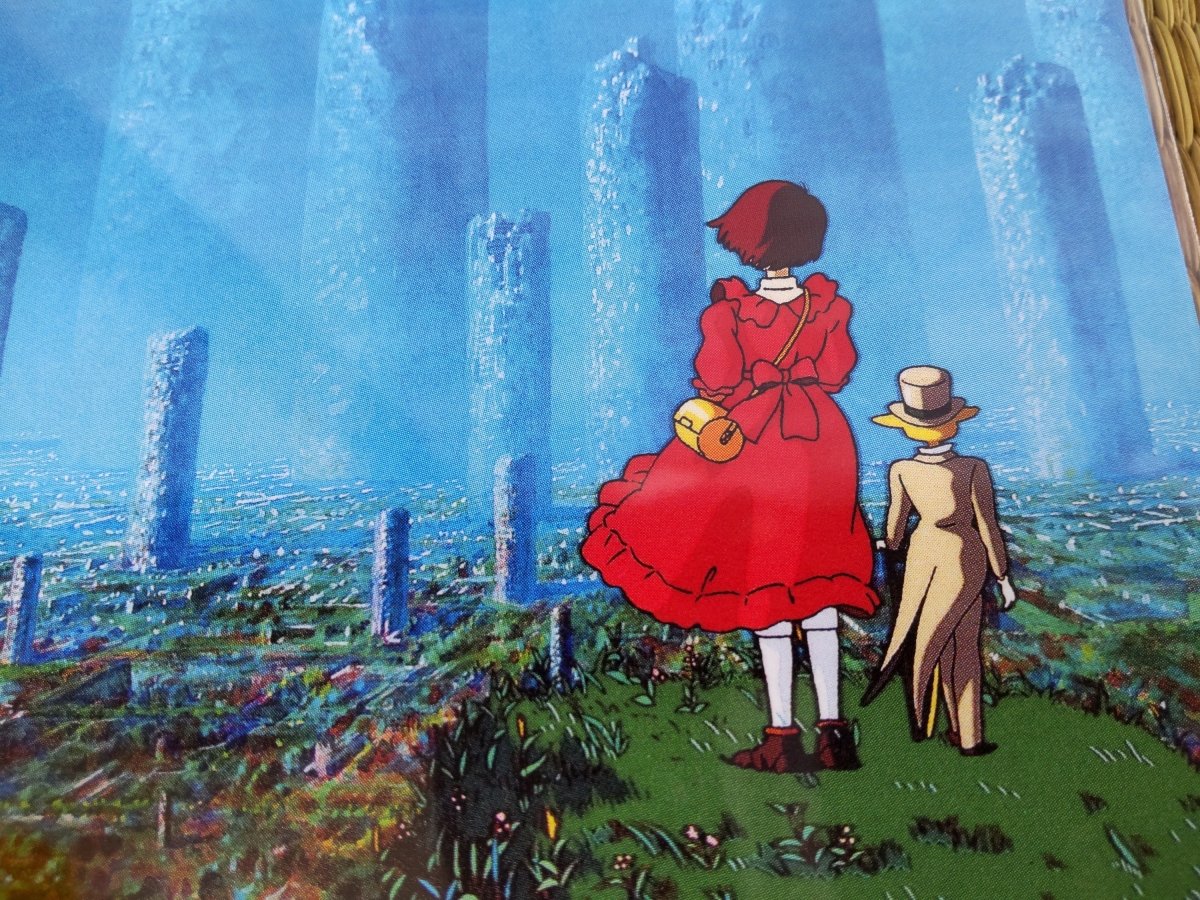 Official Ghibli Museum Art Postcard • Laputa Castle in the Sky