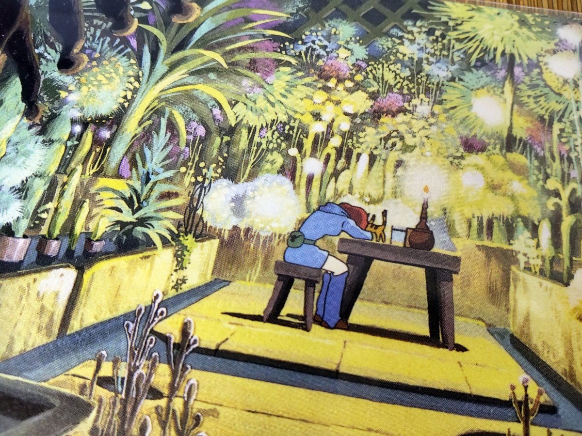 Official Ghibli Museum Art Postcard • Nausicaa of the Valley of the Wind, Mononoke Message card/Writing letter • Painting Gift - Kamaji Market