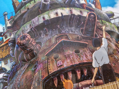 Official Ghibli Museum Art Postcard • Spirited Away, Howls Moving Castle Message card/Writing letter • Studio Ghibli Painting Gift - Kamaji Market