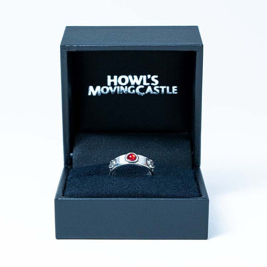 Official Ghibli Museum Howls Moving Castle Silver Ring • Japanese Handmade Jewelry • Ghibli Museum Exclusive - Kamaji Market