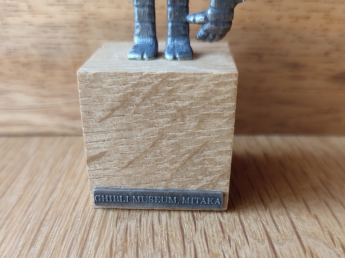 Official Ghibli Museum Laputa Figure/Card Holder • Robot Soldier Metallic Figurine/Statue/Home Decor/Interior Design - Kamaji Market