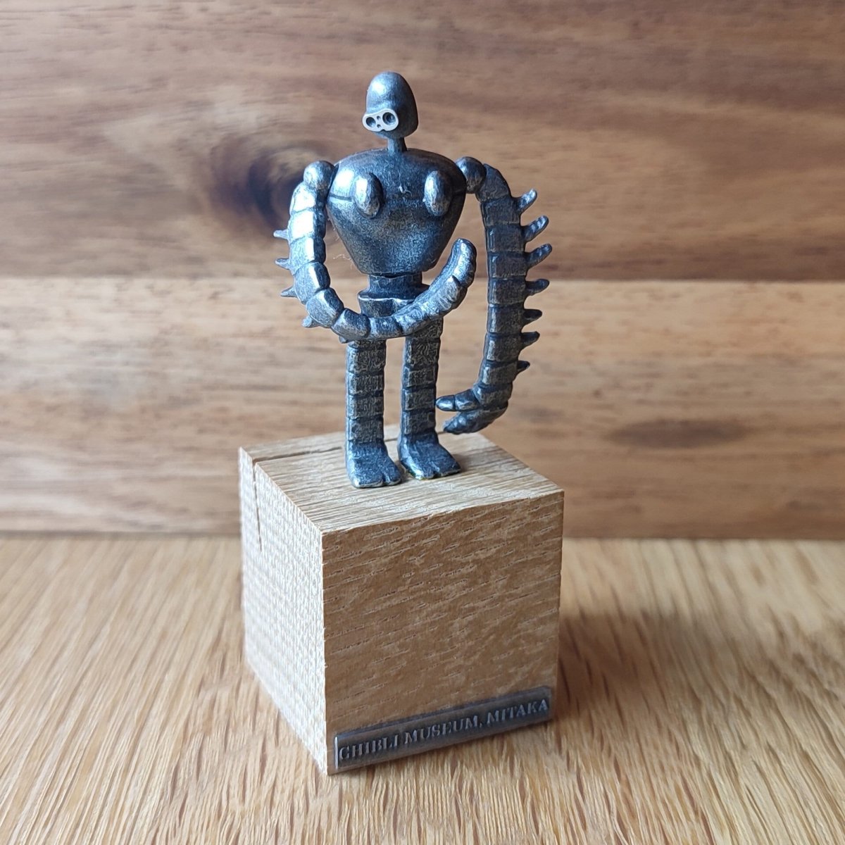 Official Ghibli Museum Laputa Figure/Card Holder • Robot Soldier Metallic Figurine/Statue/Home Decor/Interior Design - Kamaji Market