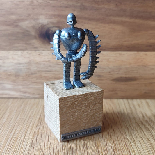 Official Ghibli Museum Laputa Figure/Card Holder • Robot Soldier Metallic Figurine/Statue/Home Decor/Interior Design - Kamaji Market
