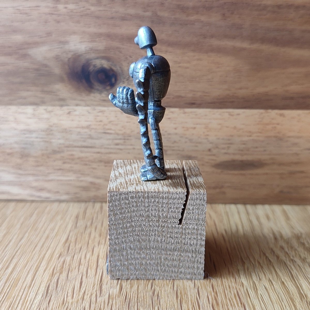 Official Ghibli Museum Laputa Figure/Card Holder • Robot Soldier Metallic Figurine/Statue/Home Decor/Interior Design - Kamaji Market